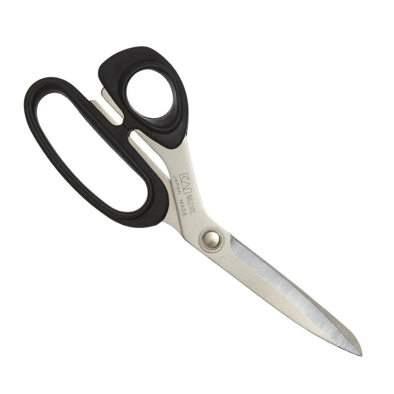 Left-Handed Fabric Shears 8in Black Handles