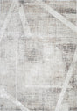 KAI 203 Polyester Fabric - Cream Abstract Pattern, Bronze, Ivory, Charcoal Grey, 5' 3" X 7' 4", 7' 9" X 10' 9", 10' X 13' (3 Sizes)