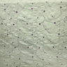 Kala Floral Embroidered Silk Dupioni Fabric - Aubergine, Blossom, Butter, Champagne, Oyster, Sage, 54" Width (1 Yard)