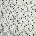 Kalei Fabric Silk Fabric - Floral Swirl Embroidered, 54" Width (1 Yard)