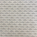 Kamali Metallic Linen Look Fabric - Diamond Geometric Pattern, Beige/Flax, 57" Width (1 Yard)
