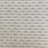 Kamali Metallic Linen Look Fabric - Diamond Geometric Pattern, Beige/Flax, 57" Width (1 Yard)
