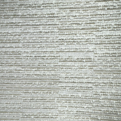 Kamara Fabric Striped Boucle Textured Fabric - Ivory, Taupe, Stone, 58" Width (1 Yard)