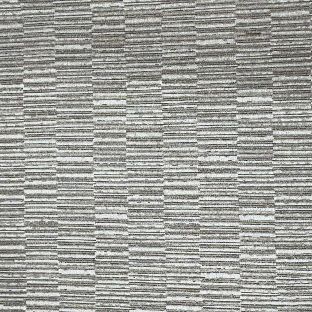 Kamara Fabric Striped Boucle Textured Fabric - Ivory, Taupe, Stone, 58" Width (1 Yard)