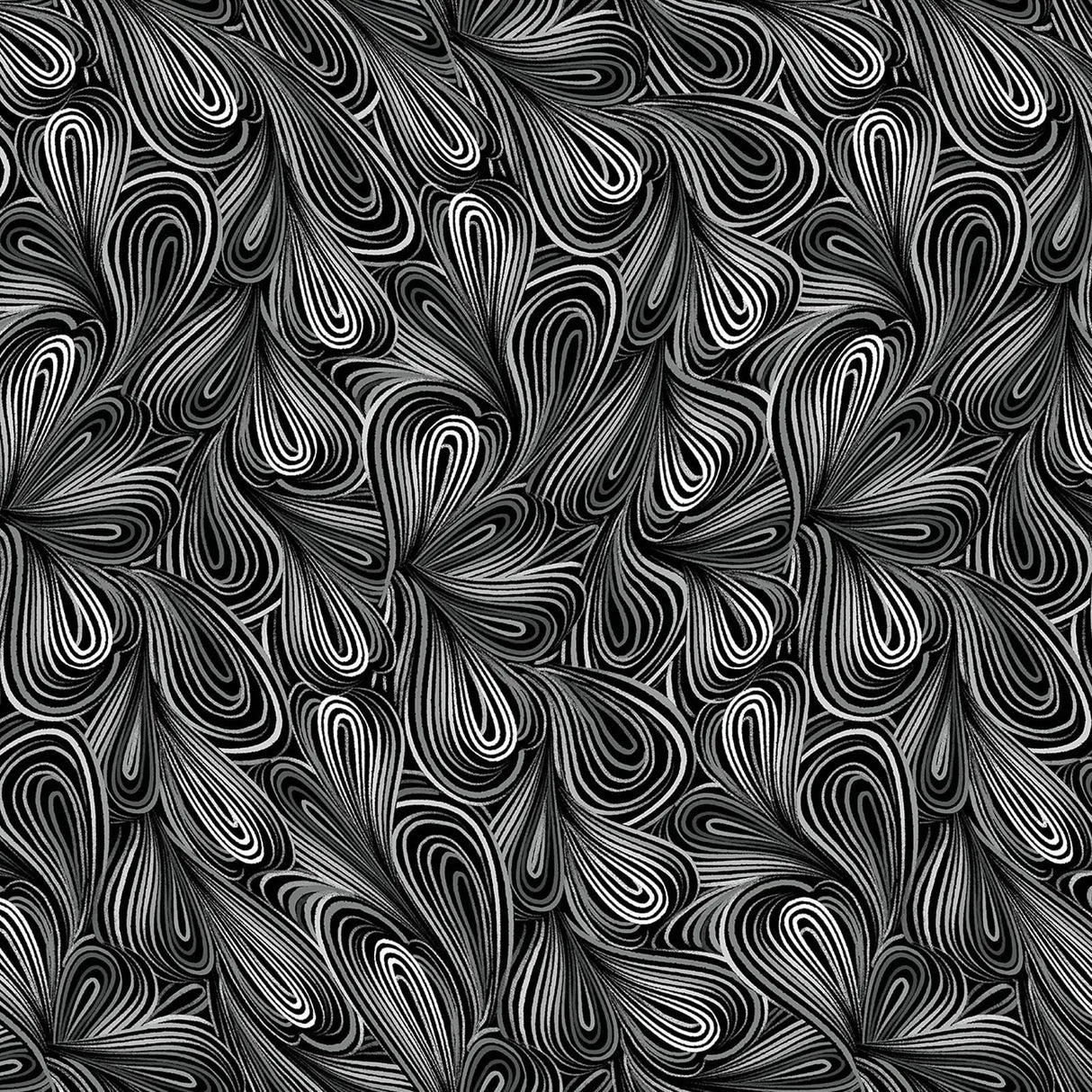 Gray Color Flow Cotton Wideback Fabric