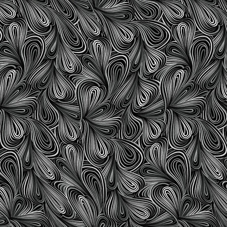 Gray Color Flow Cotton Wideback Fabric