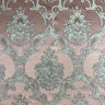 Katherine Textured Faux Silk Jacquard Fabric - Damask Pattern, 55" Width (1 Yard)
