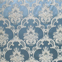Katherine Textured Faux Silk Jacquard Fabric - Damask Pattern, 55" Width (1 Yard)