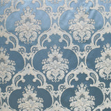 Katherine Textured Faux Silk Jacquard Fabric - Damask Pattern, 55" Width (1 Yard)