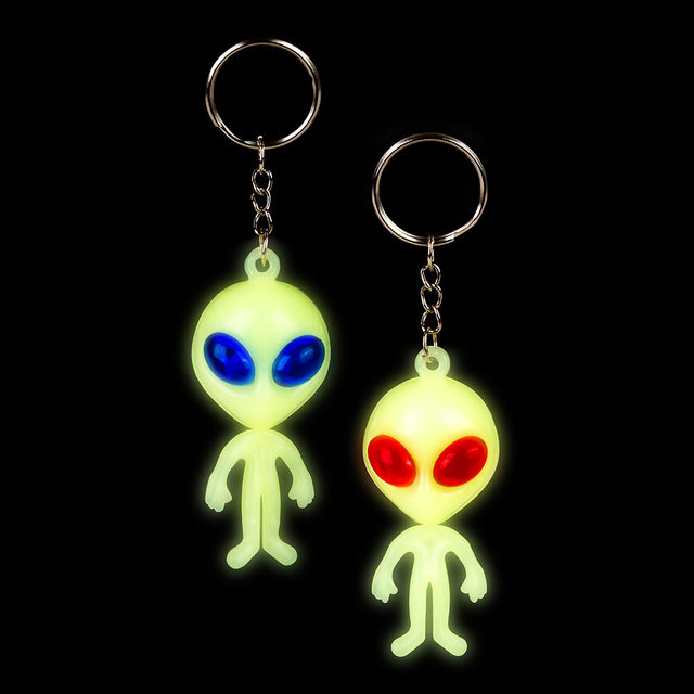Glow Alien Keychain (1 DZ)