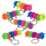 Caterpillar Keychain Puffer Ball (1 DZ)