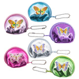 Butterfly Coin Purse Keychain (1 DZ)