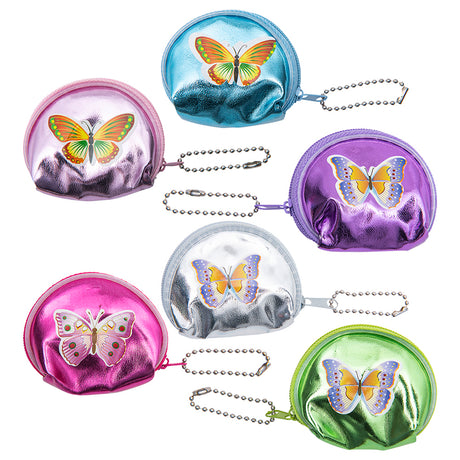 Butterfly Coin Purse Keychain (1 DZ)