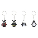 Penguin Keychain Collectible Assorted (20 Pc Poly Bag)