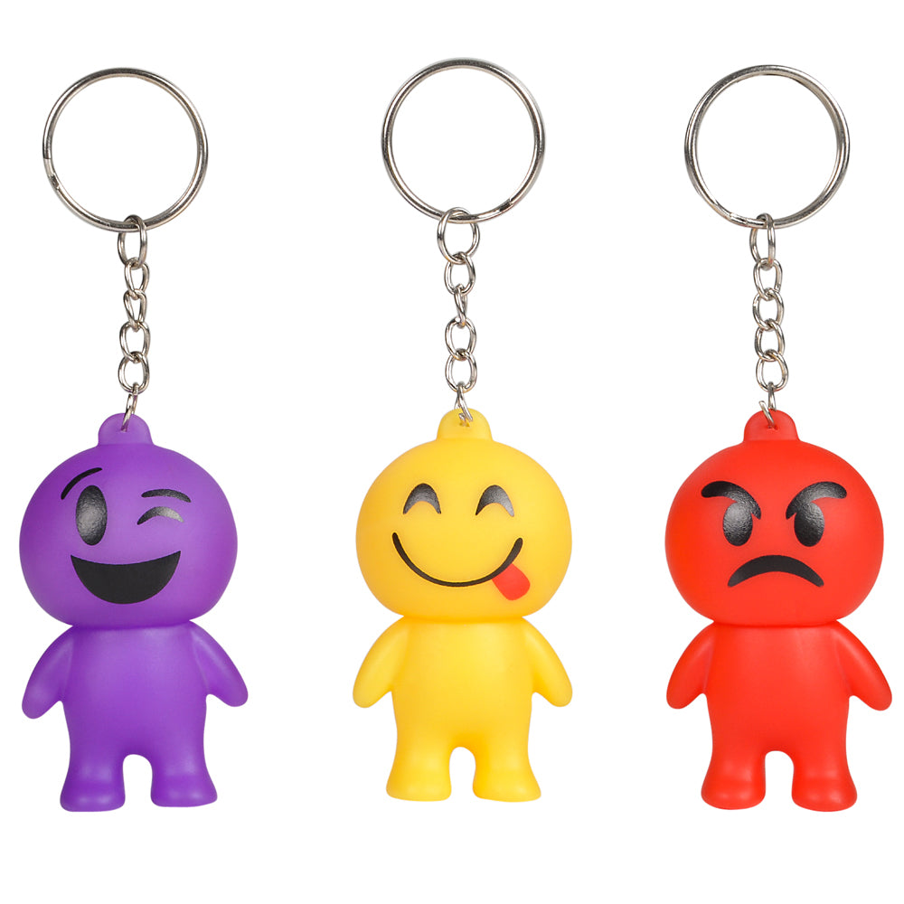 Emoticon Guy Keychain (1 DZ)