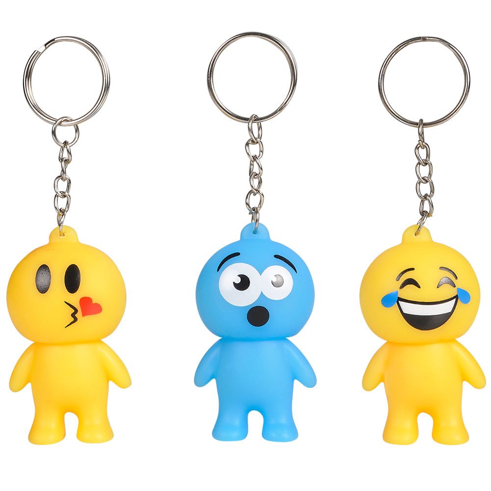 Emoticon Guy Keychain (1 DZ)