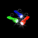 Flashlight Keychain Plastic LED (12 Pack)