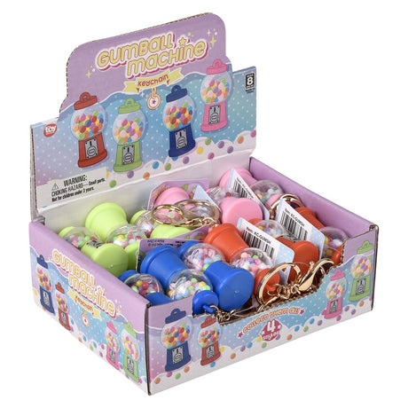 Gumball Machine Shaker Clip On (24 Pc Display)