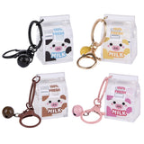 Kawaii Animal Milk Carton Liquid Clip On (24 Pc Display)