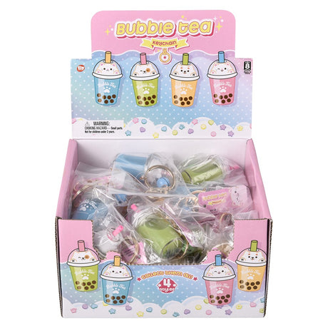 Bubble Tea Clip On Charm (24 Pc Display)