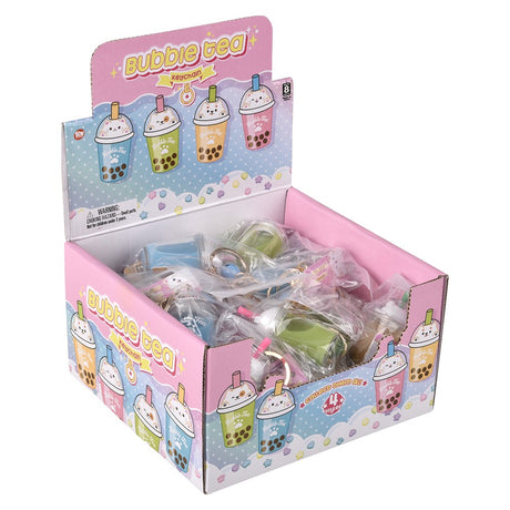 Bubble Tea Clip On Charm (24 Pc Display)