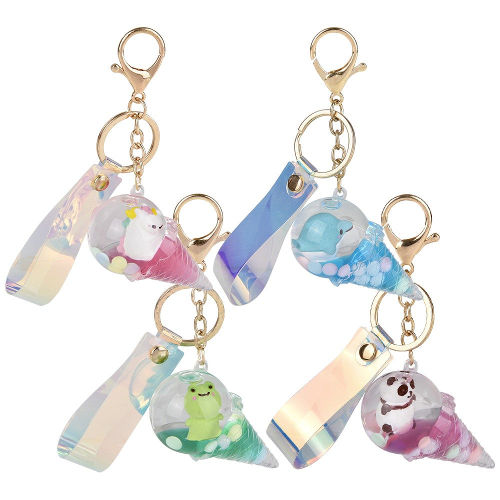 Kawaii Animal Ice Cream Clip On (24 Pc Display)