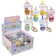 Kawaii Animal Clip On Smoothie Charms (24 Pc Display)