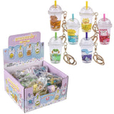 Kawaii Animal Clip On Smoothie Charms (24 Pc Display)