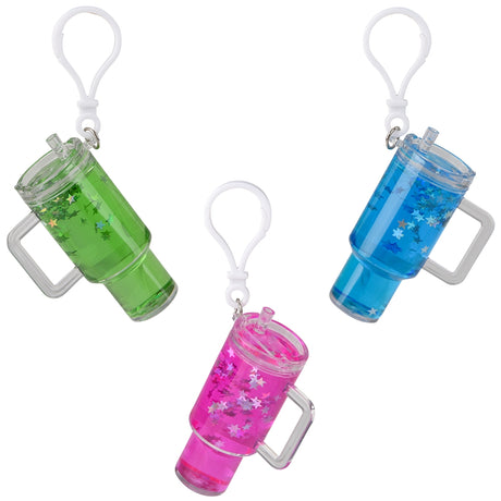 Liquid Filled Tumbler Backpack Clip (24 Ct)
