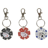 Poker Chip Keychain (1 DZ)