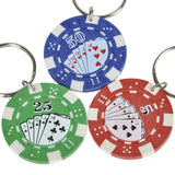 Poker Chip Keychain (1 DZ)