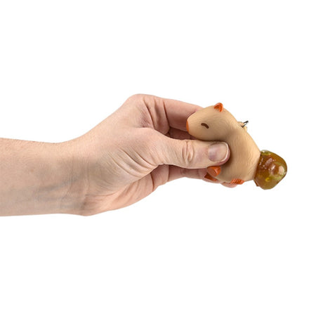 Pooping Capybara Keychain Display (24 Pc)