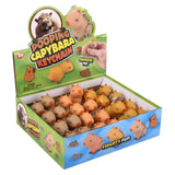 Pooping Capybara Keychain Display (24 Pc)