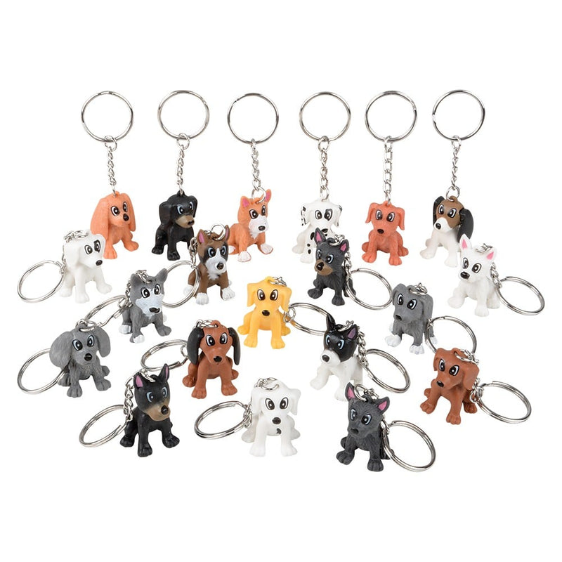 Puppy Keychain Assortment (20 Pc)