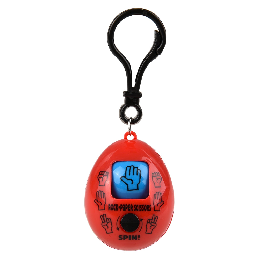 Rock Paper Scissors Backpack Clip