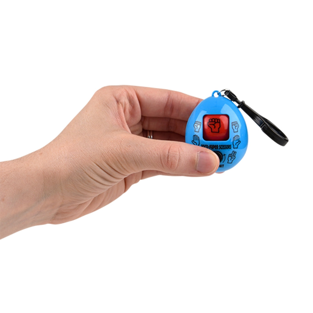 Rock Paper Scissors Backpack Clip