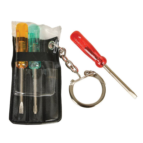 Mini Screwdriver Set Keychain (1 DZ)