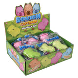 Capybara Squish Backpack Clip (12 Pc Display)