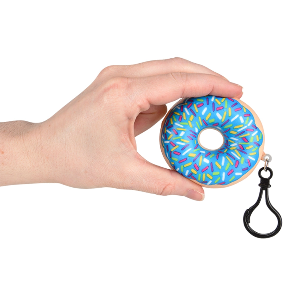 Squish Donut Backpack Clip (24 Pc Display)
