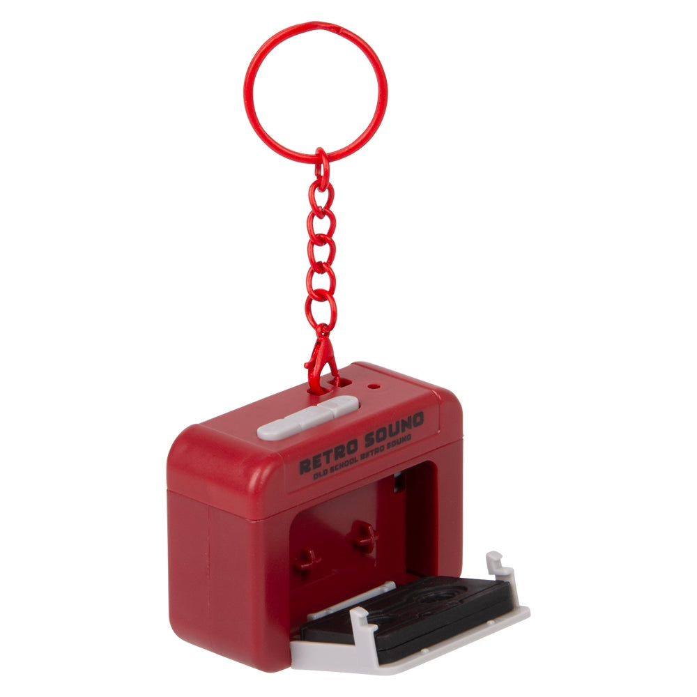 Cassette Tape Recorder Keychain (1 DZ)
