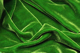 Premium Silk Rayon Velvet Fabric - Azalea, 45" Width (1 Yard)