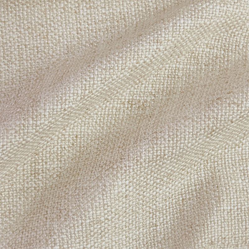 Kennedy Linen Blend Fabric - Natural Solid Textured, 55" Width (1 Yard)
