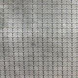 Kenny Cut Velvet Fabric - Zigzag Chevron Pattern, 55" Width (1 Yard)