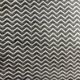 Kenny Cut Velvet Fabric - Zigzag Chevron Pattern, 55" Width (1 Yard)