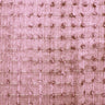 Kerala Small Square Tufted Knots Silk Fabric - 62% Silk, 38% Viscose, 54" Width (1 Yard)