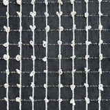 Kerala Small Square Tufted Knots Silk Fabric - 62% Silk, 38% Viscose, 54" Width (1 Yard)