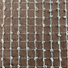 Kerala Small Square Tufted Knots Silk Fabric - 62% Silk, 38% Viscose, 54" Width (1 Yard)