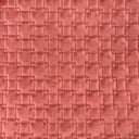 Kerry Quilted Velvet Fabric - Embossed Square Pattern, 58" Width (1 Yard)
