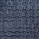 Kerry Quilted Velvet Fabric - Embossed Square Pattern, 58" Width (1 Yard)