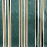 Kira Fabric Velvet Fabric - Striped Multi-Colored, 57" Width (1 Yard)